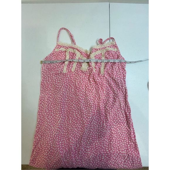 Betsey Johnson large pink heart nightie adjustable straps - Picture 3 of 5
